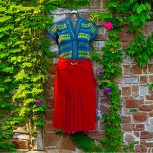 Women’s 70’s vintage knit cartigan